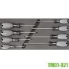 TM01-021 Bộ tuốc nơ vít hỗn hợp gồm 8 cây cho tủ dụng cụ.