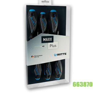 663870-Bộ tua vít 6 cây dẹt và bake Maxx Plus Witte