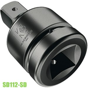 SD112-SD Đầu chuyển lỗ vuông Impact socket từ 1.1/2inch Blackiron