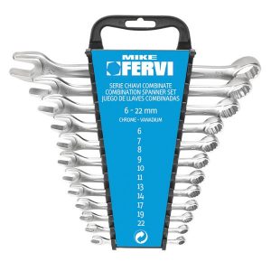 Bộ cờ lê FERVI 0546 loại vòng miệng 12 chi tiết 6-22mm