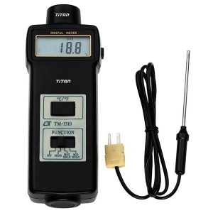 Máy đo nhiệt độ tiếp xúc FERVI T055, kỹ thuật số, cầm tay